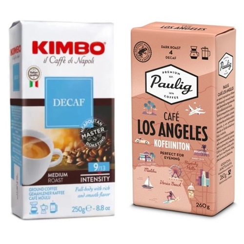 Кофе Kimbo и Paulig молотый
